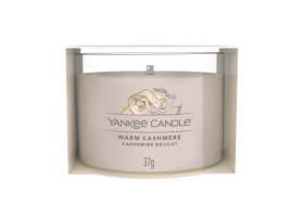 Yankee Candle Warm Cashmere votívna sviečka plnená v skle 37g / doba horenia: až 10h (5038581125855)