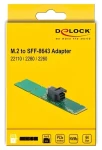 DeLock 63145 / Adaptér M.2 na SFF-8643 / PCIe x4 / interné / NVMe (63145)