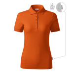 Dámske polo tričko Reserve (oranžové (značka)) 2XL