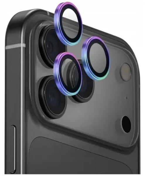 UNIQ Optix Aluminium Opal / Ochranné sklo na šošovku fotoaparátu / Apple iPhone 17 Pro, iPhone 17 Pro Max / s aplikátorom (UNIQ1659)