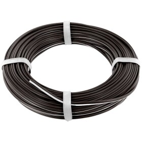 Econ connect ZKL05WSSW20 opletenie / lanko 2 x 0.5 mm² biela, čierna 20 m; ZKL05WSSW20