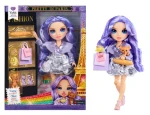 MGA Rainbow High Pretty in Paris FASHION bábika Violet Willow