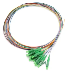 Xtendlan Optický pigtail LC/ APC / Optický pigtail / 9/125 / 0,9 mm / 1 m / sada 12 ks / G.652d / LS0H (FOTS-LCA-9-1-9-12)