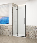 GELCO TRINITY BLACK dvere do niky ľavé, 1100 matné sklo, GT1211ML-B GT1211ML-B