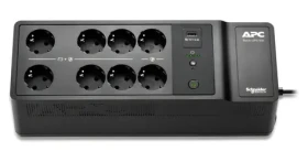 APC Back-UPS 500VA (300W) / Záložný zdroj UPS / 230V / nástenná montáž / 8x výstupný konektor (BE500G2-GR)