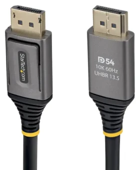 StarTech DP21V- 3M-DP54- Cable čierna / DisplayPort 2.1 kábel / DP54 / 3 m / 240 Hz (DP21V-3M-DP54-CABLE)