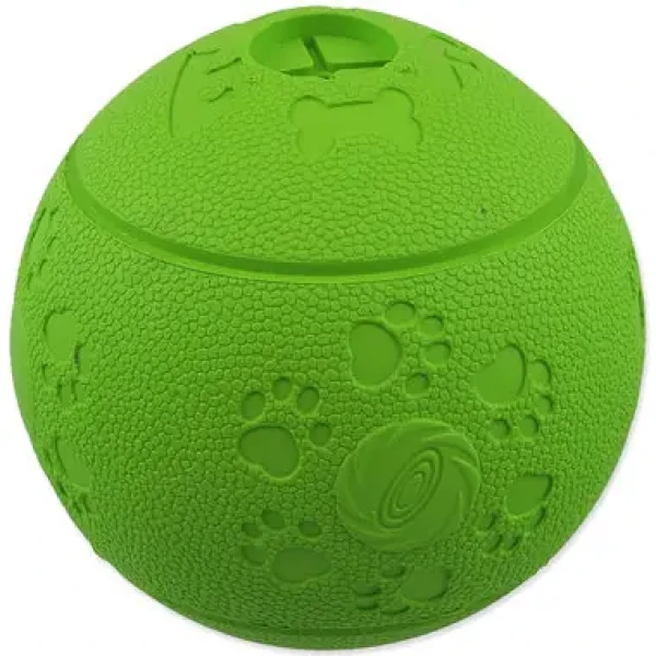 Dog Fantasy Hračka - loptička na maškrty zelená 11 cm (454-31267)