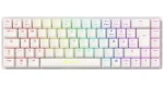 Sharkoon PureWriter W65 biela / bezdrôtová klávesnica / mechanická / Kailh Choc V2 Red / 2.4GHz / USB / DE (4044951037025)