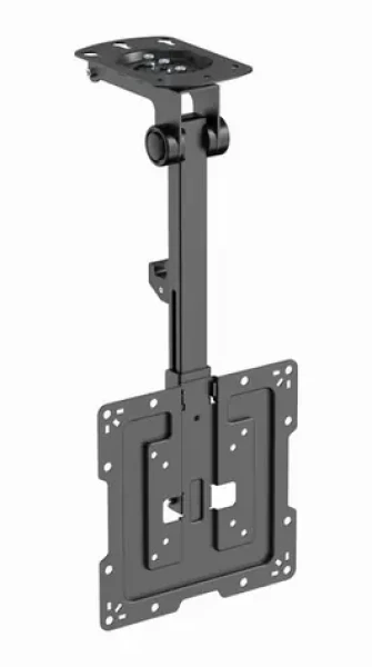 Gembird CM-55ST-01 čierna / Držiak na strop pre TV 23-55" / VESA 400x400 mm / nosnosť 20 kg / naklápací a otočný (CM-55ST-01)