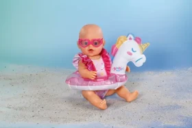 Zapf Creation BABY born Súprava na plávanie s jednorožcom 43 cm