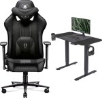 Diablo Chairs X-PLAYER 2.0 Normal Size Czarny + EGON 1100 Czarne 110 cmx60 cm