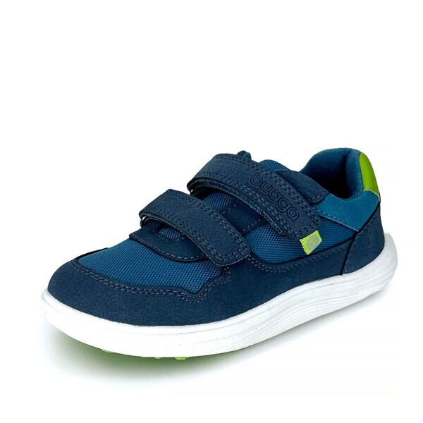 Chlapčenské celoročné barefoot tenisky Bugga SAFI Blue B00201-04 - 28