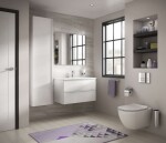 IDEAL STANDARD - Tesi Závesné WC s doskou SoftClose, AquaBlade, biela T354601