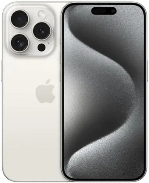 Apple iPhone 15 Pro 512GB Titanová biela / 6.1" / 512GB / iOS17.3 (MTV83)