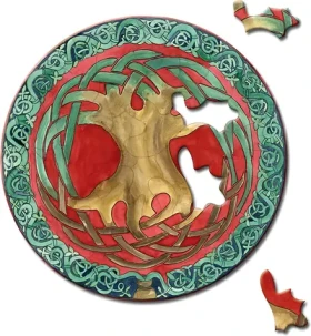 CURIOSI Okrúhle puzzle Picoli: Strom