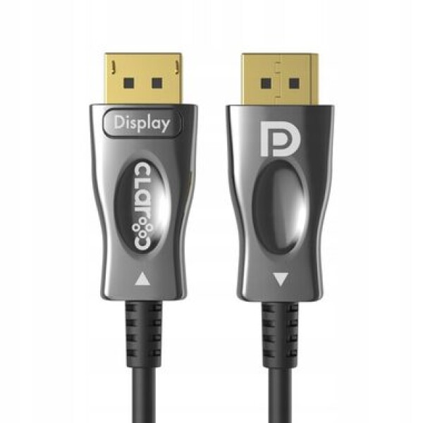 Claroc Kábel optický DisplayPort 1.4 (M) - DisplayPort 1.4 (M) 30m čierna / AOC / 8K @ 60 Hz / 4K @ 120 Hz (5907772507124)