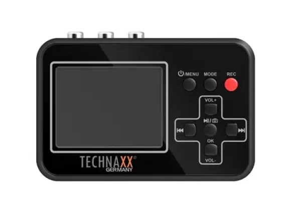 Technaxx TX-182 Video Grabber- prevod videa / VGA 640x480. QVGA 320x240 / AVI | JPG / 2.4” (4980)
