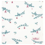 GREEN GATE Bavlnený obrus Juana White 150 x 150 cm