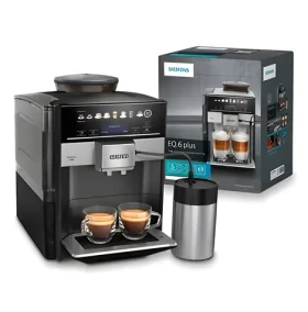 Siemens EQ.6 TE658209RW čierna / Automatický kávovar / 1500 W / 1,7 l / 19 bar / dotykový displej (TE658209RW)