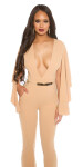 Sexy KouCla Party Jumpsuit with XL V-Cut