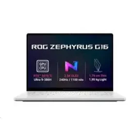 Asus ROG Zephyrus G16 biela / Herný notebook / 16" OLED 2560x1600 / Intel Core Ultra 9 386H 2,1 GHz / 32GB / 1TB SSD (GU606AR-TB011WZ)