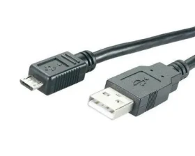 MediaRange čierna / Dátový a nabíjací kábel / USB-A - Micro-USB / 1,2 m / USB 2.0 (MRCS138)