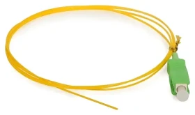Xtendlan Optický pigtail SC/ APC / Optický pigtail / 9/125 / 0,9 mm / 1 m / G.652d / LS0H (FOT-SCA-9-1-9-1)