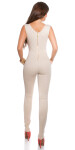 Sexy KouCla jumpsuit with Sexy lace decollete