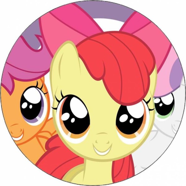 Jedlý papier My little pony Apple Bloom 19,5 cm - Pictu Hap - Pictu Hap