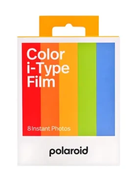 Polaroid Flip čierna / Fotoaparát pre okamžitú fotografiu / Bluetooth / Sonarové ostrenie / LED displej (6574)