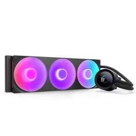 NZXT Kraken PLUS RGB 360 čierna / 3x 120mm / Fluid Dynamic Bearing / 31.9 dB @ 2400 RPM / 75.05 CFM / AMD + Intel (RL-KR360-B2)