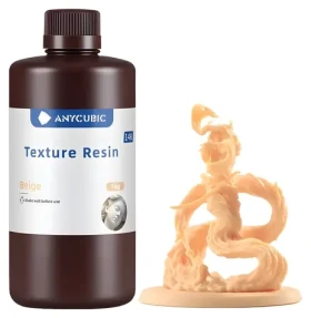 Anycubic Texture Resin béžová / Živica pre 3D tlač / 1 kg / 405 nm / LCD/DLP (SZGBG-10-IPO-01)