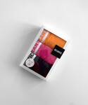 Dámske nohavičky ATLANTIC 3Pack - tmavomodrá, ružová, oranžová XL