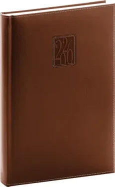 NOTIQUE Denný diár Panama 2026 hnedý / 15 x 21 cm (PGD-DA5PA-6387)