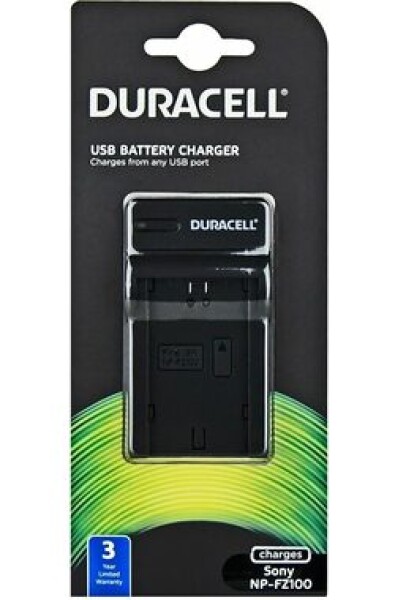 DURACELL Nabíjač batérií - DRS5961 pre Sony NP-FZ100 / čierna (DRS5961)