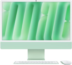 Apple APPLE iMac Z1EN 59,62cm 23,5Zoll Standardglas M4 10C CPU/10C GPU/16C N.E. 16GB 512GB SSD Gbit Eth MM NumKey TID DE Gr�n