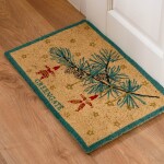 GREEN GATE Rohožka Juana White