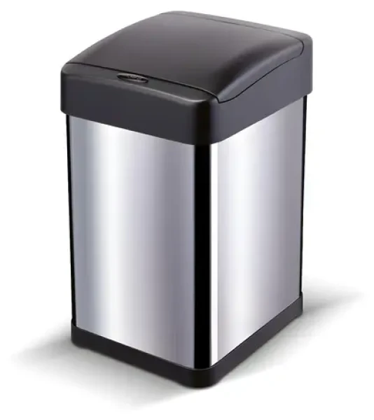 Lamart LT8105 / Bezdotykový odpadkový kôš / 30 l / senzor pohybu / USB napájanie / nerez, plast (8590669386383)