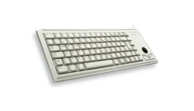 Cherry G84-4420LUBEU-0 šedá / Klávesnica s trackballom / drôtová / USB / US layout (G84-4420LUBEU-0)