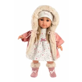 Llorens 53541 ELENA - realistická bábika s mäkkým látkovým telom - 35 cm