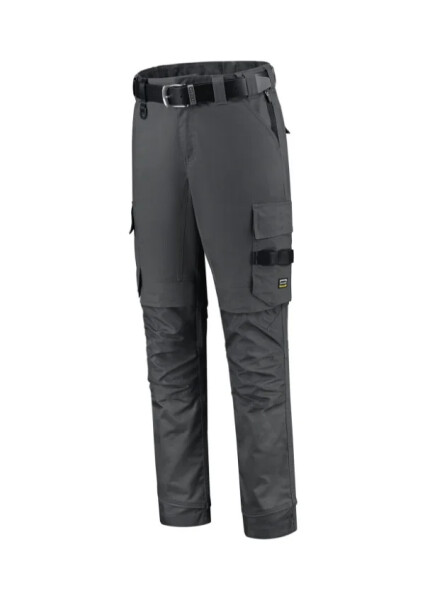 Pracovné nohavice Twill Cordura Stretch unisex pracovné nohavice tmavosivé 55