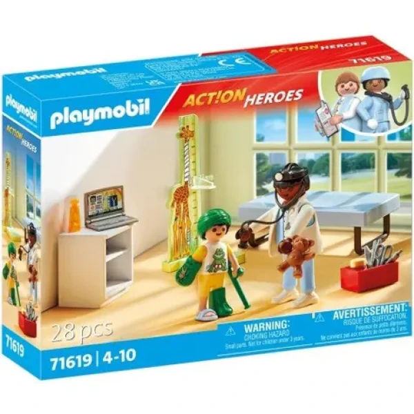 Playmobil® Action Heroes 71619 Pediater s plyšovým medvedíkom