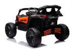Mamido Elektrické autíčko Buggy Maverick Can-Am 4x200W 24V LCD MP4 oranžové lakované