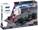 Cobi Stavebnica 1685 BWT Alpine F1 Pit Stop / 1:26 / 477 dielikov / 2 figúrky (COBI-1685)