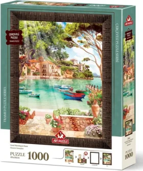 ART PUZZLE 5662 Puzzle s rámom a lepidlom 3v1 Dobré ráno