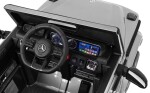 Mamido Elektrické autíčko Mercedes G63 AMG MAXI lakované strieborné