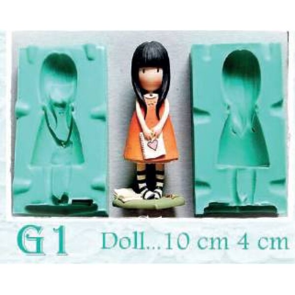Silikónová forma dievčatko Gorjuss - Galias Moulds - Galias Moulds