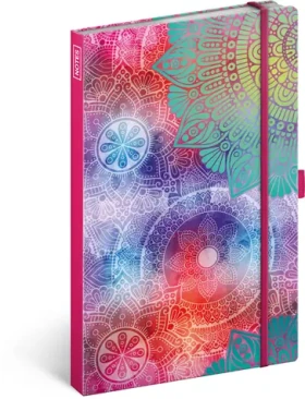 Presco Group Notes Mandala / linajkový / 13 × 21 cm (A-7327)