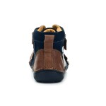 D.D.Step DDStep A063-62725B M+ Chocolate celoročné členkové barefoot topánky 31 EUR