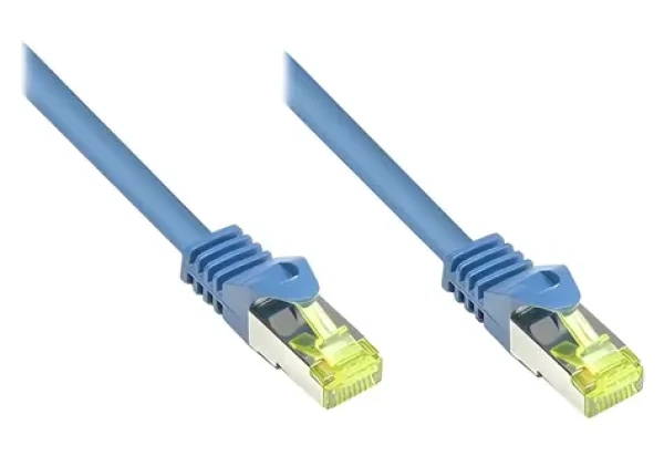 Good Connections modrá / Patch kábel / Cat.7 / S/FTP / RJ-45 / 0,5 m (8070R-005B)